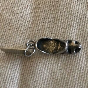Vintage Sterling Silver Sandal Charm